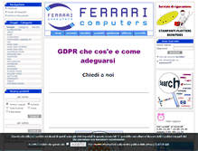 Tablet Screenshot of ferrari-computers.it